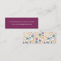 Website der indischen Blume Lila