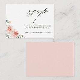 Website des Botanischen Blumengartens zur Hochzeit Begleitkarte