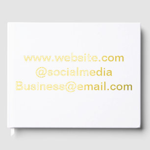 Website-E-Mail-Adresse des Social-Media-Geschäfts Gästebuch