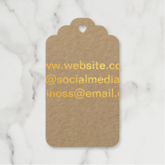 Website-E-Mail-Adresse des Social-Media-Geschäfts  Geschenkanhänger