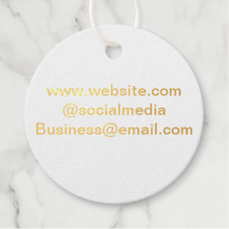 Website-E-Mail-Adresse des Social-Media-Geschäfts  Geschenkanhänger