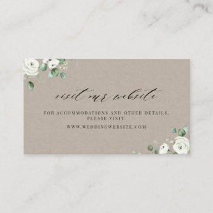 Website Eukalyptus grün Platzkarte