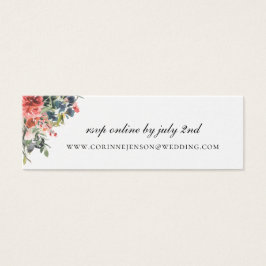 Website für botanische Hochzeiten von Marinekorall