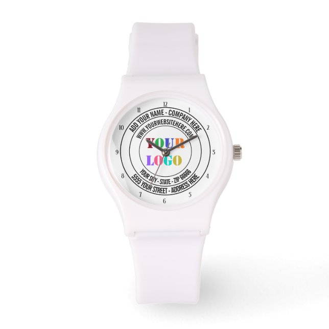 Website für die Werbung mit benutzerdefinierten Lo Armbanduhr (Vorderseite)