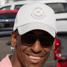 Website für Firmenlogos Truckerkappe