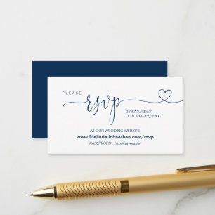 Website für Hochzeiten im Internet - UAWG der mode Begleitkarte