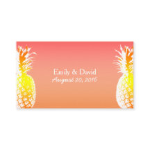 Website für Hochzeiten von Ananas mit Tropen
