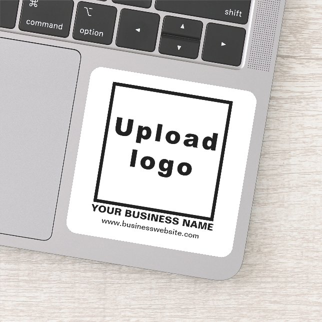 Website für Unternehmen auf dem Vinyl-Aufkleber au Aufkleber (Detail)