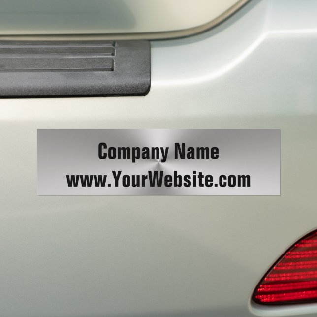 Website für Unternehmenssilber und -namen Autoaufkleber (Auf Auto)