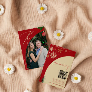 Website für Weihnachts-Foto   UAWG QR Begleitkarte