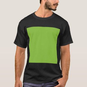 Website mit grünem Hintergrund und weißer Grenze T-Shirt