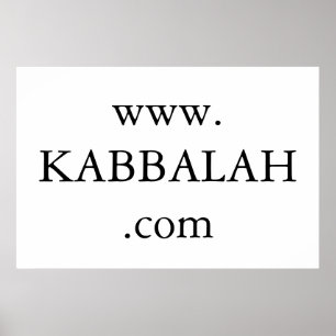 Website von kabbalah poster