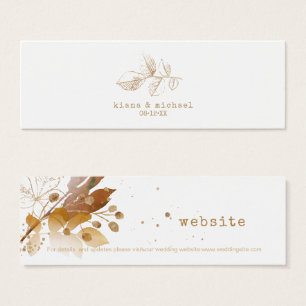 Website zum Hochzeitsfeiern (Golden Autumn Splash)