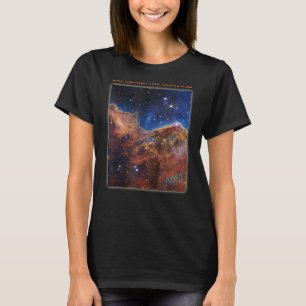 Webspace Telescope New Image Cosmic Cliffs JWST T-Shirt