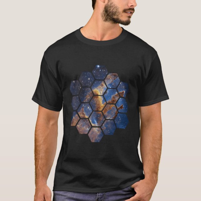 Webspace-Teleskop neue Bildpfeiler der Erstellung T-Shirt (Vorderseite)