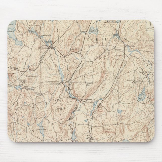 Webster, Massachusetts Mousepad (Vorne)