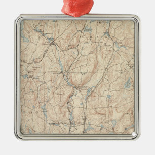 Webster, Massachusetts Ornament Aus Metall