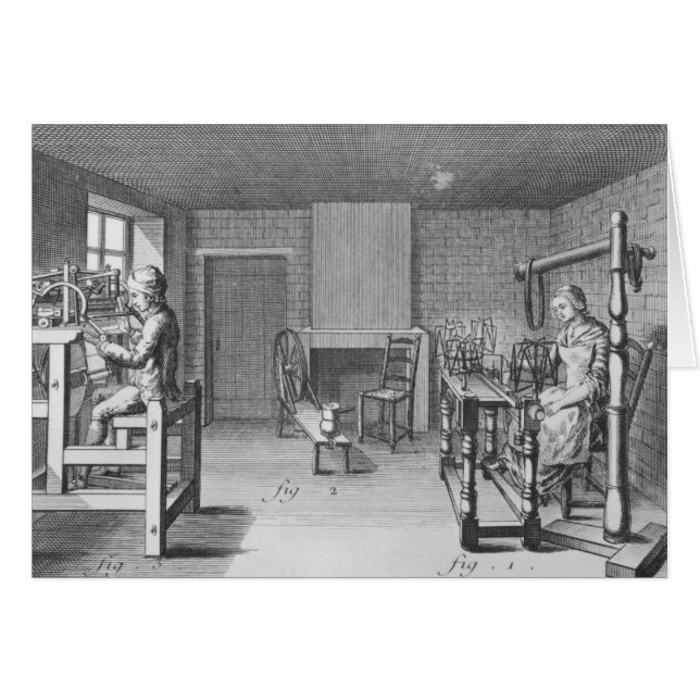 Webstuhl für spinnende Strümpfe (Vorderseite (Horizontal))