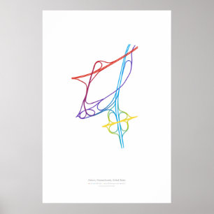 Wechsel-Choreographie: Auburn, MA, US Poster