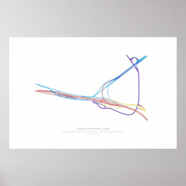 Wechsel-Choreographie: Coquitlam, BC, CA Poster (Vorne)