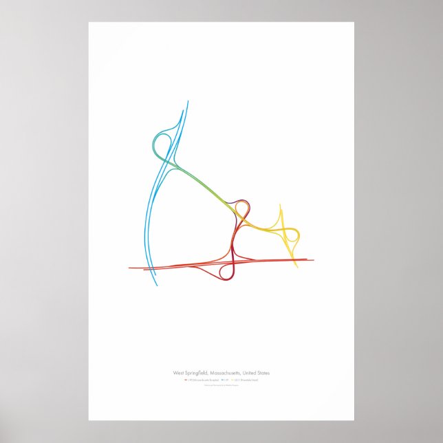 Wechsel-Choreographie: West Springfield, MA, US Poster (Vorne)