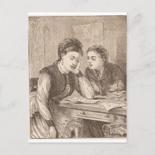 Wechsel Postkarte