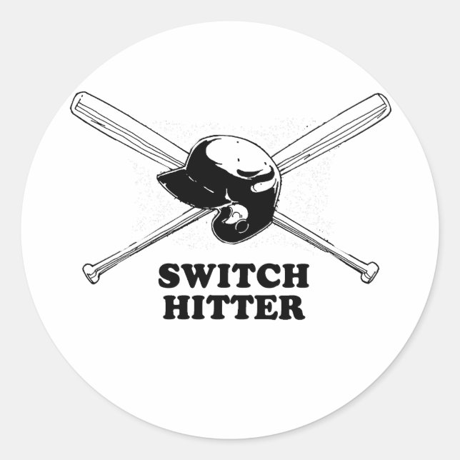 WECHSELHITTER RUNDER AUFKLEBER (Vorderseite)