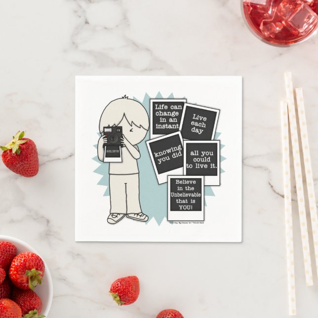 Wechseln in einem Instant Serviette (Beispiel)