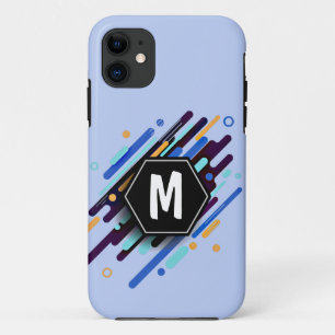 Wechseln zu allen anfänglichen blauen Farbstreifen Case-Mate iPhone Hülle