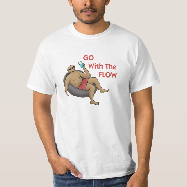 Wechseln zum T-Shirt mit dem Flow-Wert (Vorderseite)