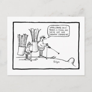 Wechselschuh Postkarte