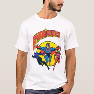 Wechselstrom-Comic-T-Shirt T-Shirt