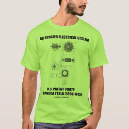 Wechselstrom-Dynamo-elektrisches System T-Shirt