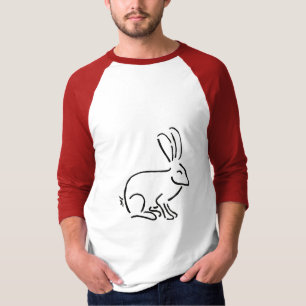 WECHSELSTROM, künstlerisches Kaninchen-Shirt T-Shirt