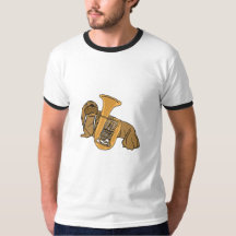 WECHSELSTROM, Walroß, das Tuba-Shirt spielt