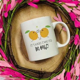 Wechselt zwei zu Mango Tango Ballroom Dancing Coup Kaffeetasse