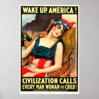 Weck Amerika auf! Zivilisation ruft alle auf