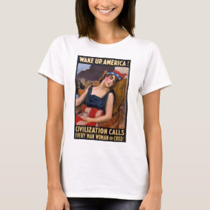 Weck auf, Amerika! T-Shirt