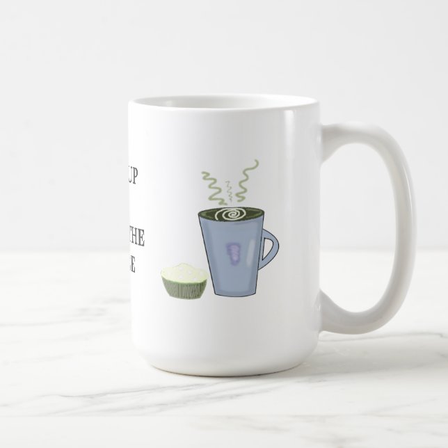 Weck auf und rieche den Kaffee Kaffeetasse (Rechts)