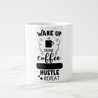 Weck Drink Coffee Hustle Wiederholung Jumbo-Tasse