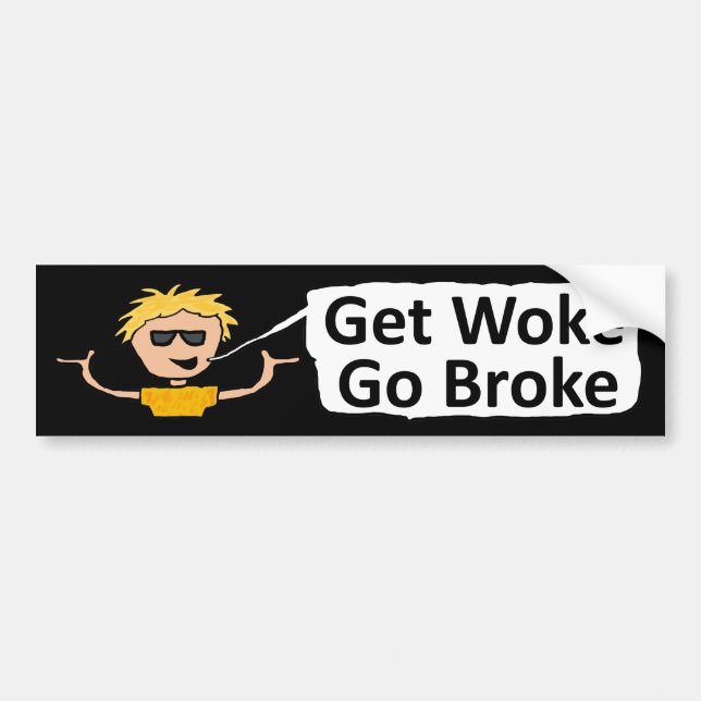 Weck Go Broke Autoaufkleber (Vorne)