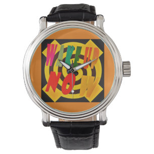Weck jetzt gestrichene Kunstworte Armbanduhr