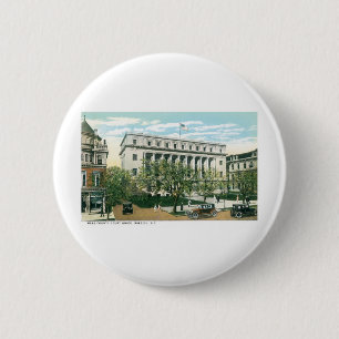Weck Landkreis Courthouse, Raleigh, North Carolina Button