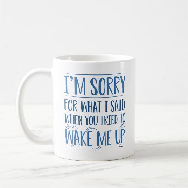 Weck mir auf kaffeetasse (Links)