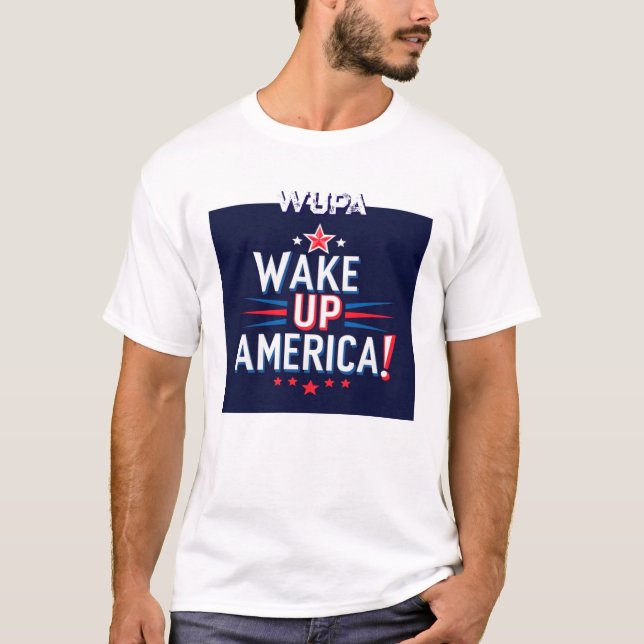 Weck nach Amerika T-Shirt (Vorderseite)