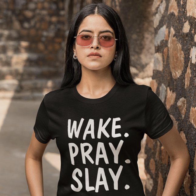 WECK PRAY SLAY Christliche T - Shirt (Von Creator hochgeladen)