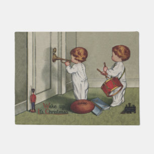 Weck seine niedliche Weihnachtsbilder Fußmatte