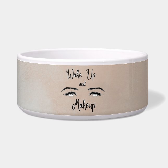Weck und Makeup Napf (Vorderseite)