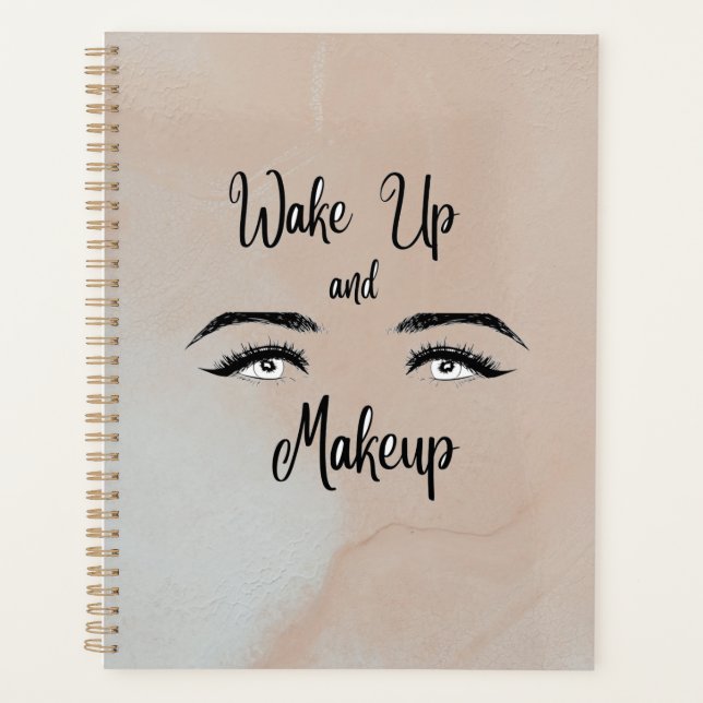 Weck und Makeup Planer (Vorderseite)
