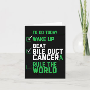 Weck-up Beat Bile Duct Cancer Rule The World 1 Karte